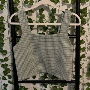 American Eagle Gingham Tank Top